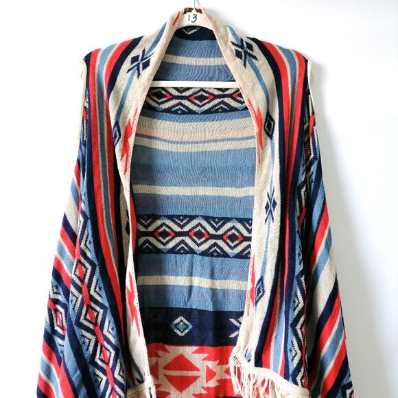 Copper Key Multicolor Patterned Cardigan - Picture 2 of 6